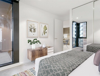 2407/60 Kavanagh Street, Southbank, Melbourne CBD, 1房, 1浴, Apartment