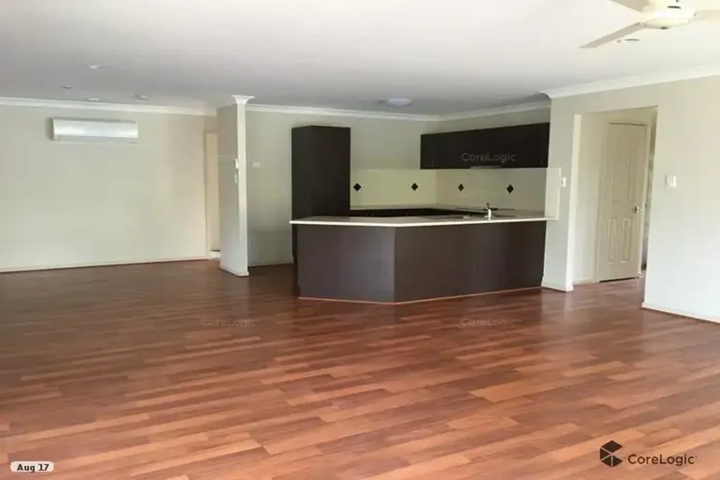 4 bedroom home with a large yard