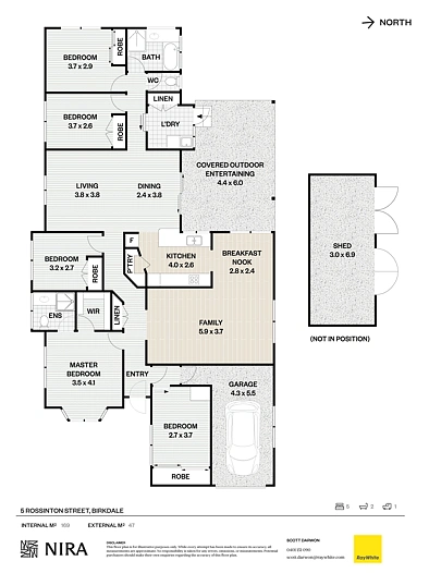 5 Rossinton Street, Birkdale, QLD 4159, 5 Bedrooms, 2 Bathrooms, House
