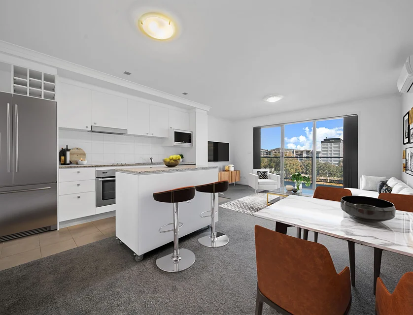 517/17 Dooring Street, Braddon, Inner North, 1 غرف, 1 حمامات, Apartment