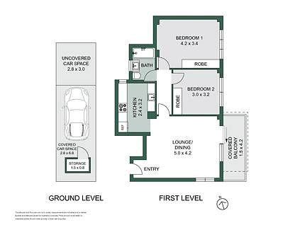 4/36 Wycombe Road, Neutral Bay, Lower North Shore, 2 Schlafzimmer, 1 Badezimmer, Apartment