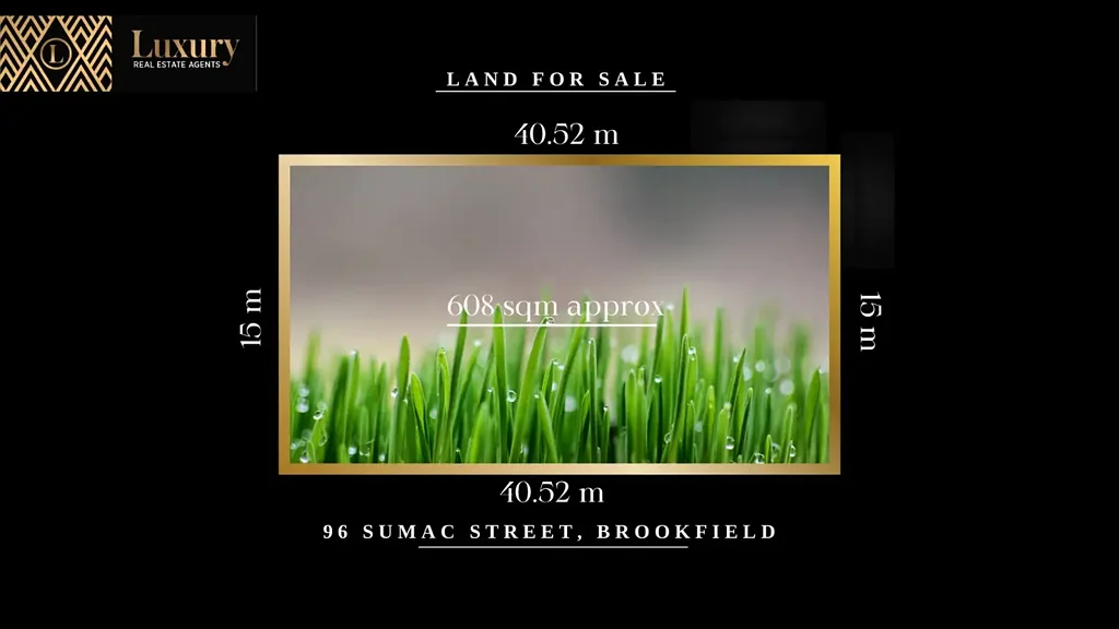 Brookfield Ready to build, 608 SQM land in fast growing area