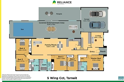 5 Wing Circuit, Tarneit, VIC 3029, 5房, 2浴, House
