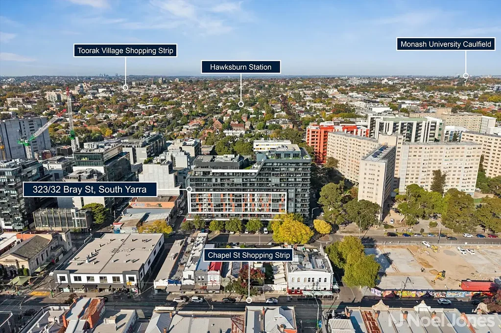 South Yarra 1कमरा Lifestyle Living With Terrace And City Views