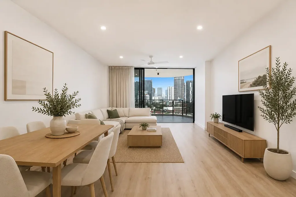 West End 3બેડરૂમ North Facing 3 Bedroom Apartment with CBD Views from a Premium West Village Address