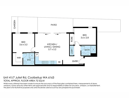 41/7 Juliet Road, Coolbellup, South West Perth, 2房, 2浴, Apartment