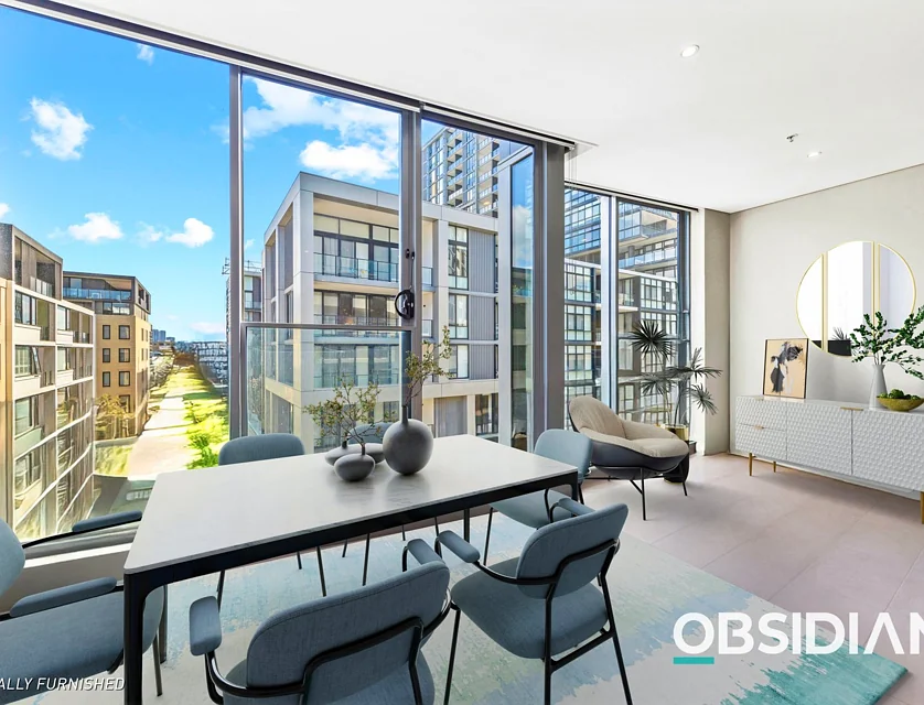 606/3 Half Street, Wentworth Point, Parramatta (Northwest suburbs), 1 Schlafzimmer, 1 Badezimmer, Apartment