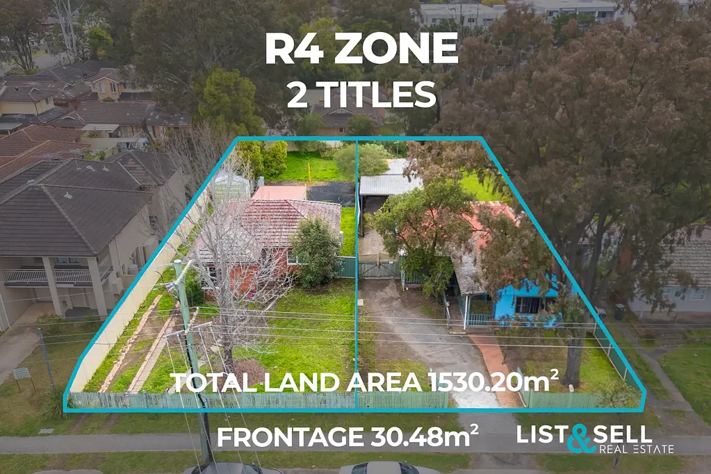 Ingleburn 5Zimmer R4 ZONED. TWO TITLES. PRIME INGLEBURN CBD.