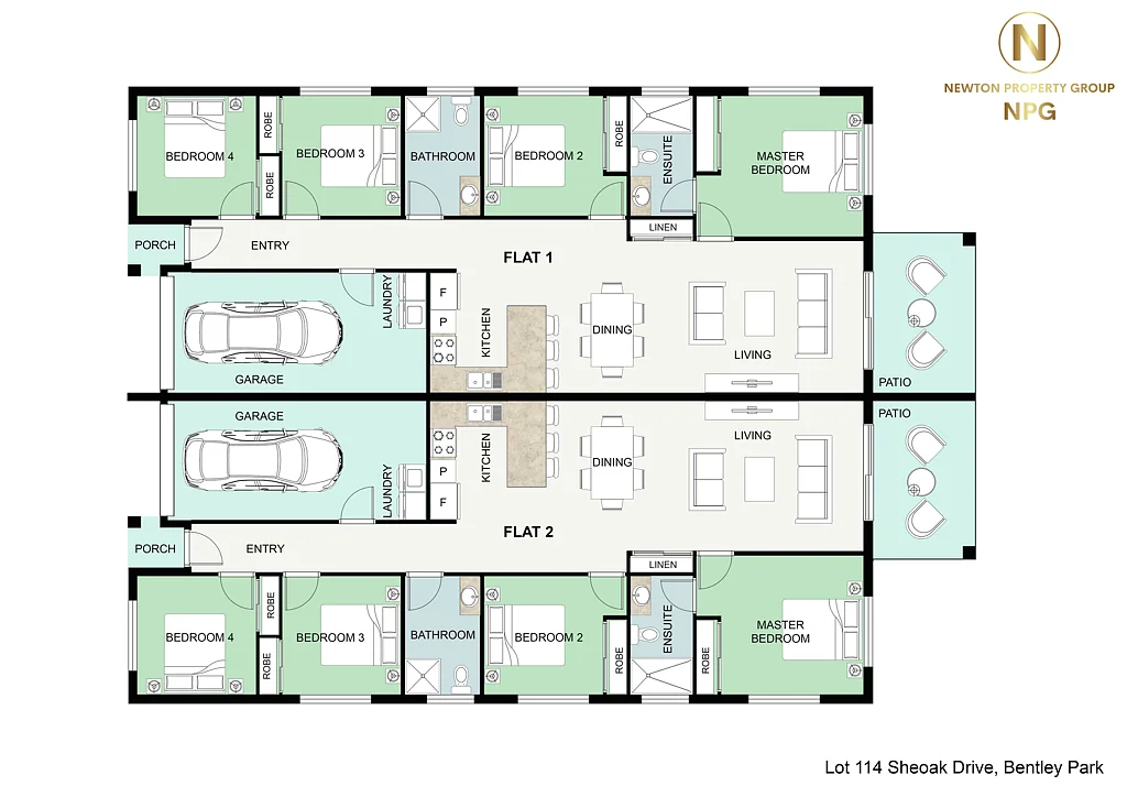 Bentley Park 4غرفة نوم Bentley Park's Newest Duplex Development: 4 Bed, 2 Bath & Prime Location