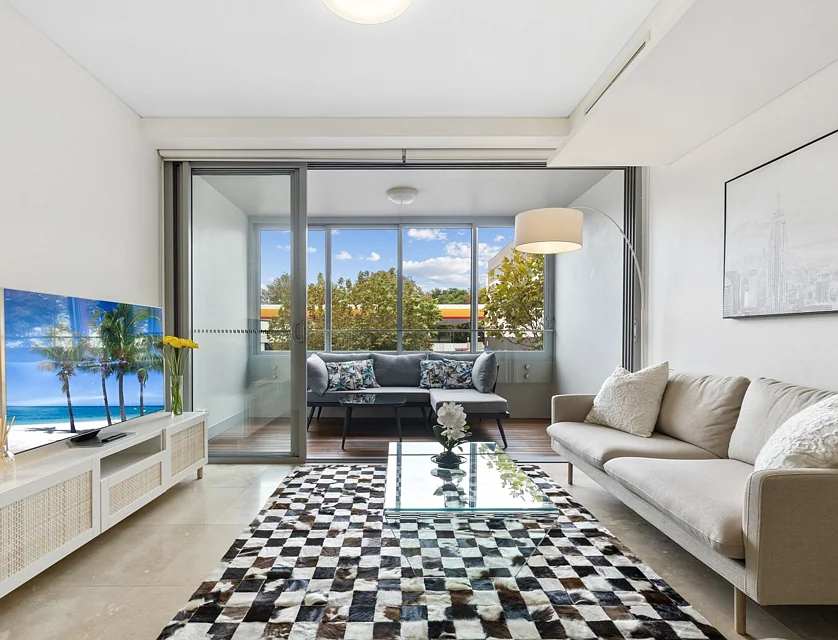 308/53 Palmer Street, Cammeray, Lower North Shore, 1 कमरे, 1 बाथरूम, Apartment
