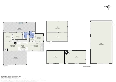 200 Wards Road, Haven, VIC 3401, 3房, 1浴, House