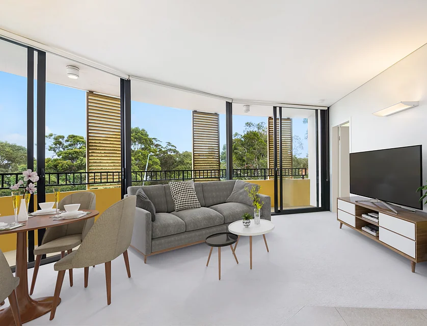 17/201 Barker Street, Randwick, Eastern Suburbs, 2房, 1浴, Apartment