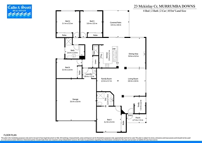 23 Mckinlay Crescent, Murrumba Downs, QLD 4503, 4 slaapkamers, 2 badkamers, House