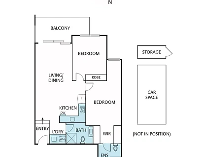 201/330 Manningham Road, Doncaster, Inner East Melbourne, 2 غرف, 2 حمامات, Apartment