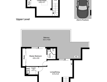 97/5-15 Balmoral Street, Waitara, Upper North Shore, 2 कमरे, 2 बाथरूम, Apartment