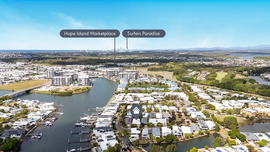 Hope Island 4غرفة نوم Single-Level Living in Prestigious Hope Island – Modern, Spacious & Low Maintenance