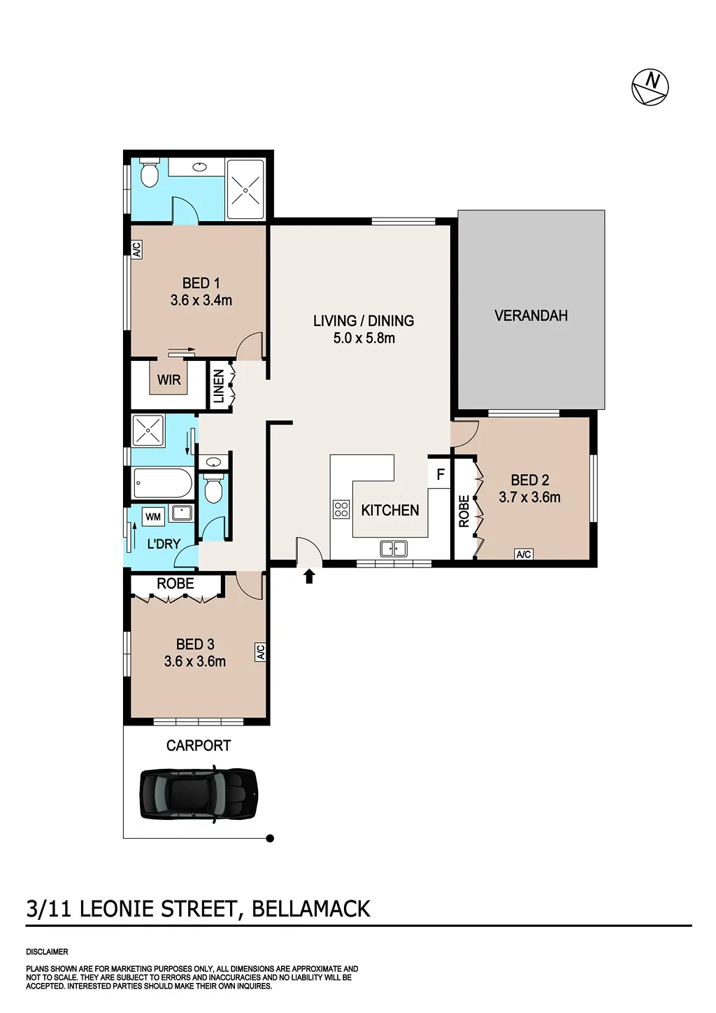 3/11 Leonie Street, Bellamack, NT 832