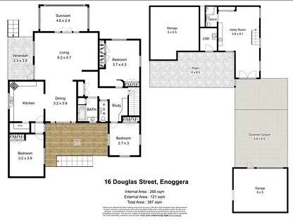 16 Douglas Street, Enoggera, QLD 4051, 3房, 2浴, 独立屋