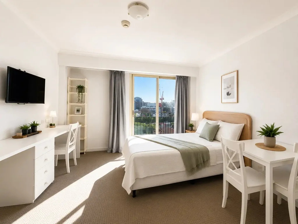 Updated Furnished Studio, Short term - Bills included