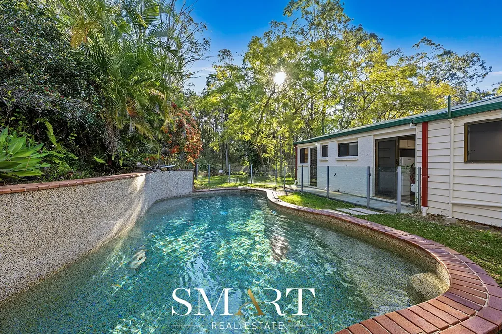 Worongary 4 Bedroom "Renovate & Reap The Rewards" - Private Tranquil Family Acreage 4BR Home with Valley Views on almost 2 Acres with Pool, Sheds, Dam & Room to Play!
