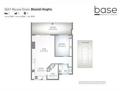 36/61 Marana Street, Bilambil Heights, North Coast, 1 침실, 1 욕실, Apartment