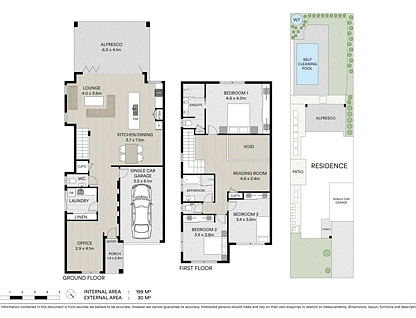 1/53 Banksia Street, Evans Head, North Coast, 3部屋, 2バスルーム, Apartment