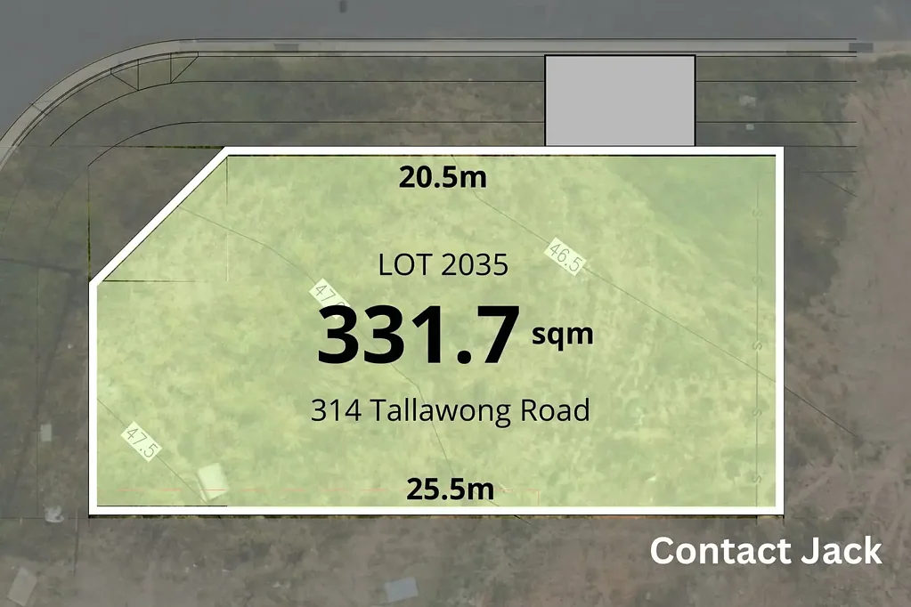 Rouse Hill 314 Tallawong Road | Registered Land, Ready To Build! | Wide Frontage| Corner Block | Contact JACK at 0489 082 888 for appointment!