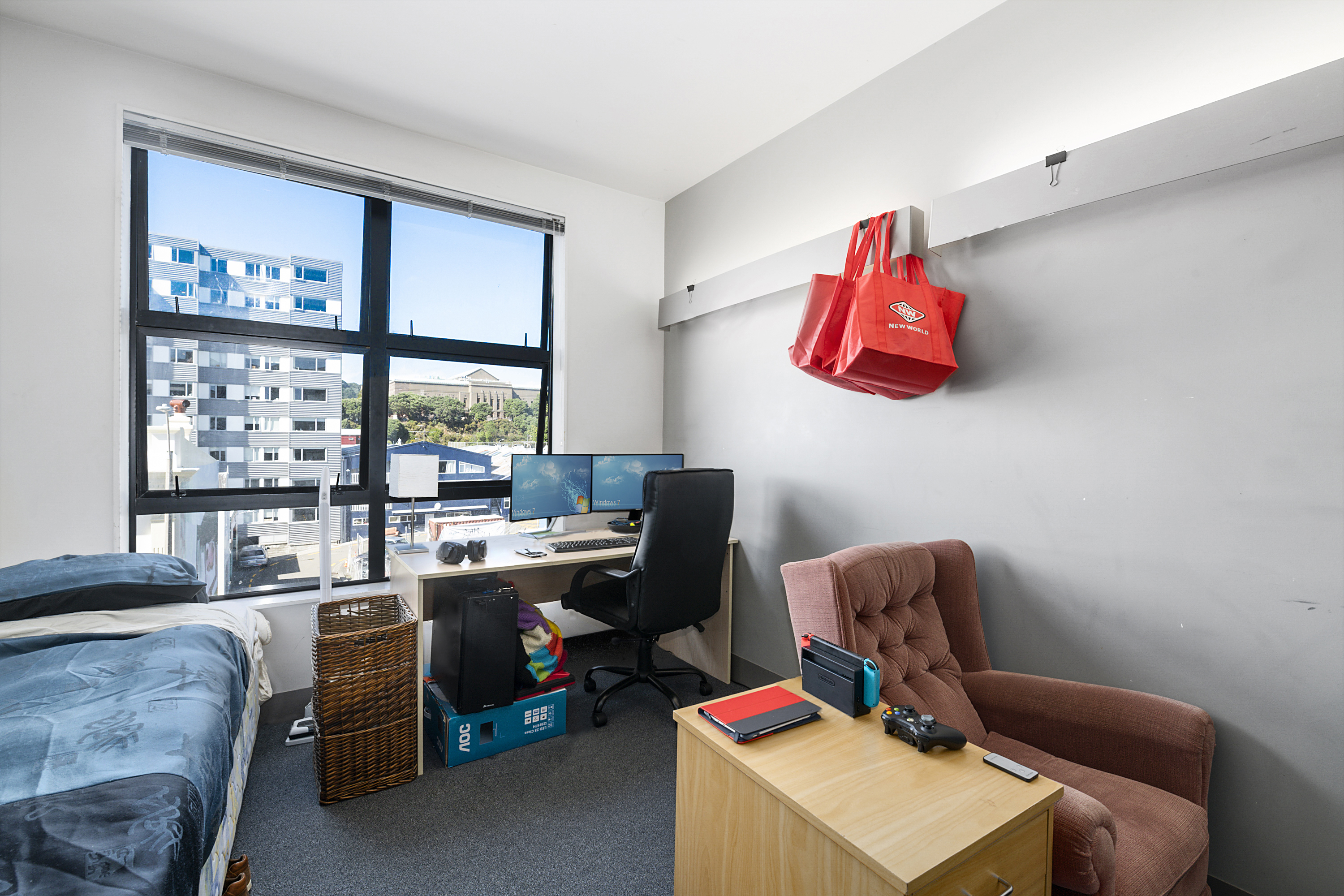 20/29 Webb Street, Mount Cook, Wellington, 1房, 1浴