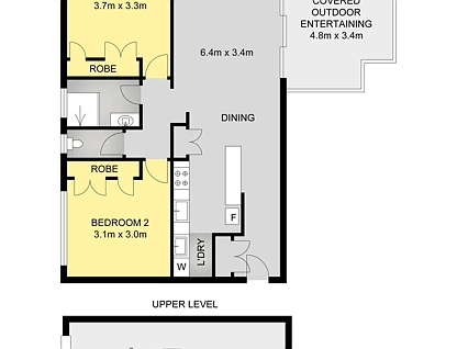 7/68-70 Lawson Street, Byron Bay, North Coast, 2房, 1浴, Apartment