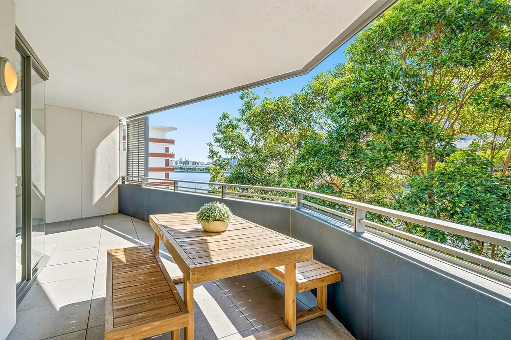 Rhodes 2 Bedroom LUXURIOUS 162 SQM NORTH-FACING RESIDENCE IN MIRVAC'S ELINYA | ULTIMATE PRIVATE SANCTUARY WITH WATERVIEWS