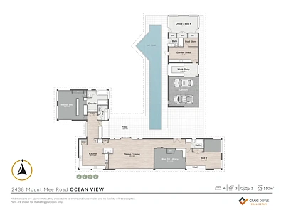 2438 Mount Mee Road, Ocean View, QLD 4521, 4房, 3浴, Lifestyle Section