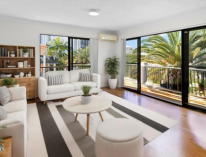 30/16-26 Waverley Street, Southport, Gold Coast, 2 ห้องนอน, 2 ห้องน้ำ, Apartment