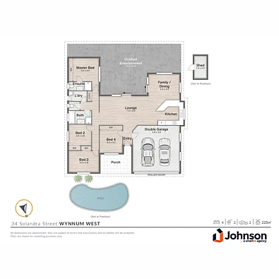 34 Solandra Street, Wynnum West, QLD 4178, 4 Bedrooms, 2 Bathrooms, House