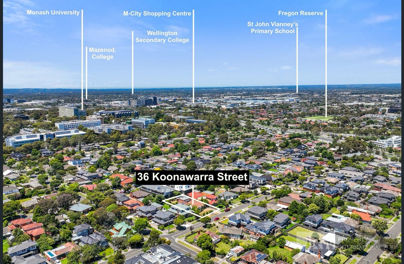 36 KOONAWARRA ST, CLAYTON VIC 3168, 0 Schlafzimmer, 0 Badezimmer, House