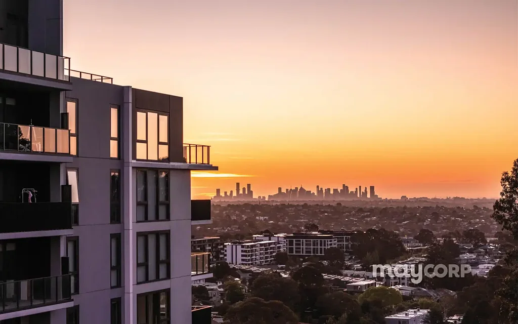 Doncaster 3房 Summit现代奢居 3卧 3卫 阳台观景 SMEG电器 大理石台面 停车位 储物笼 3-Bedroom Apartment Opposite Westfield with Uninterrupted City Views