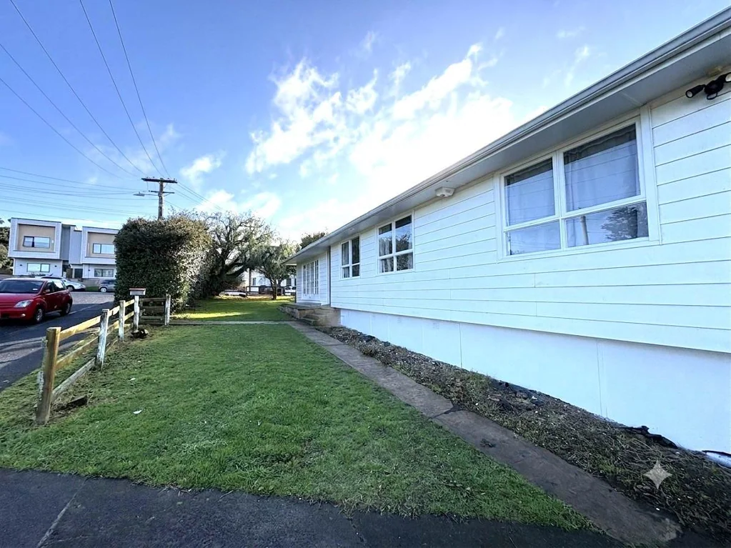 Large home on corner site