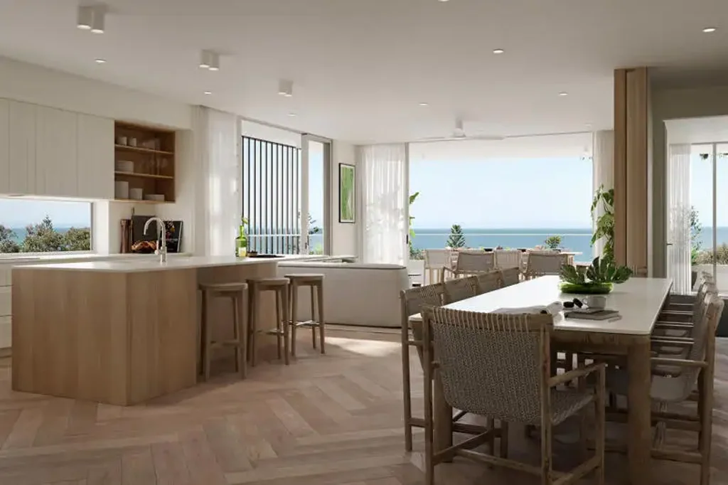 Redcliffe 3房  Luxury 3 Bed + MPR + Wine Cellar Apartment with Panoramic Ocean Views