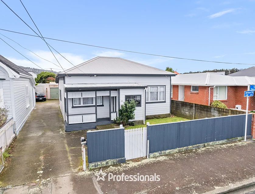 371 Jackson Street, Petone, Lower Hutt, 4 Bedrooms, 1 Bathrooms, House