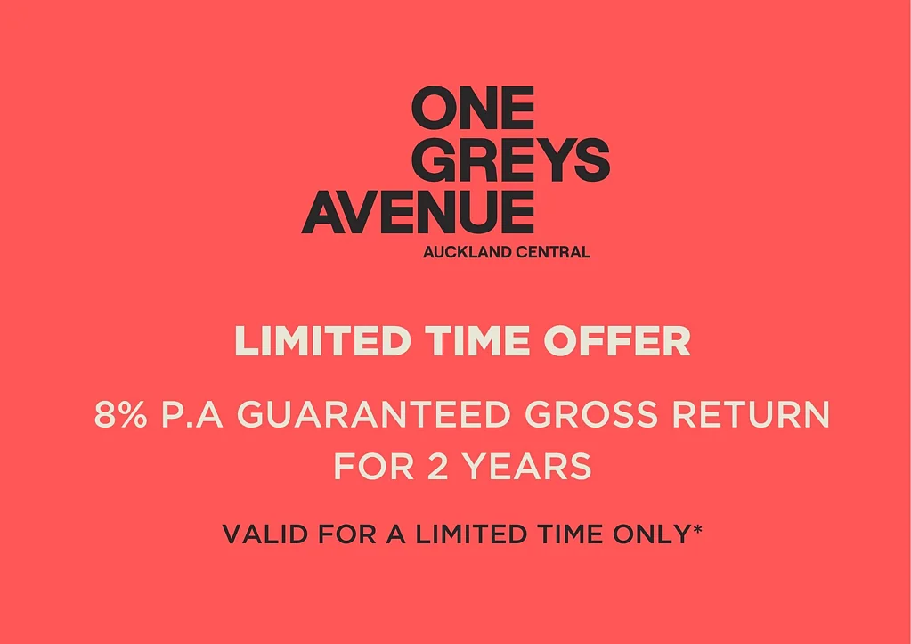 Auckland Central 1બેડરૂમ Limited Time Offer - 8% P.A GTD Return!