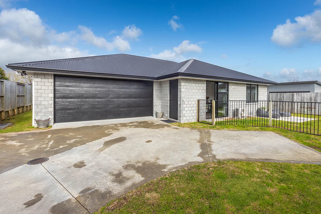 Te Awamutu 4 Slaapkamer Easy to own. Easy to maintain. Easy to love.