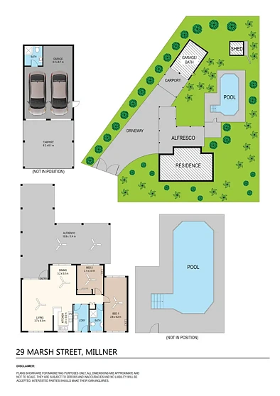 Plano ng Bahay - 29 Marsh Street, Millner, NT 810
