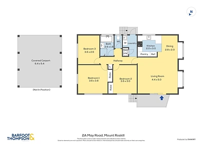2A May Road, Mt Roskill, Auckland City, 3 Bedrooms, 1 Bathrooms, House