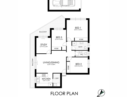 6/1-2 Firth Street, Arncliffe, South Western Suburbs, 3房, 1浴, Apartment