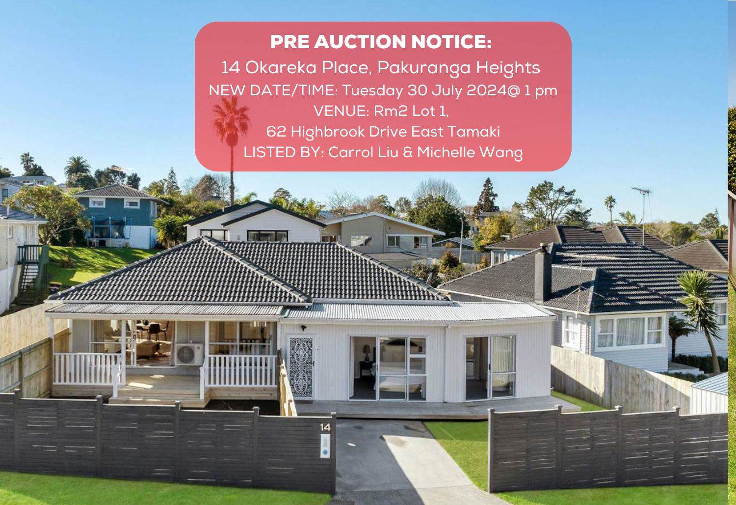 14 Okareka Place, Pakuranga Heights, Auckland - Manukau, 4部屋, 0バスルーム, House