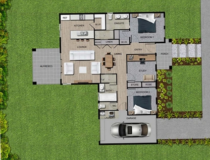 42 Darwallah Avenue, Russell Island, Redland City Region, 2 ห้องนอน, 2 ห้องน้ำ, House