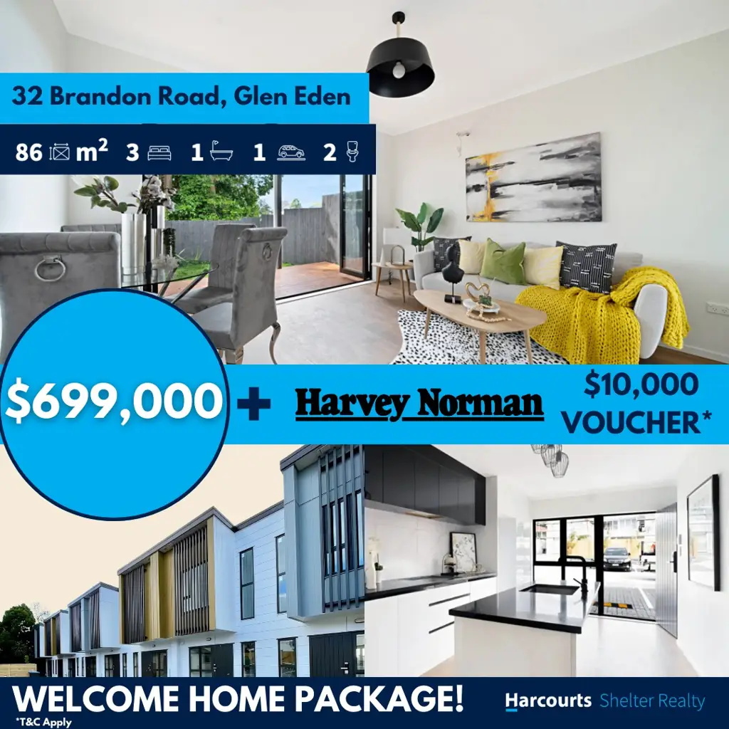 Glen Eden 3房  Affordable New 3 Bedrooms 1st Home or Investment