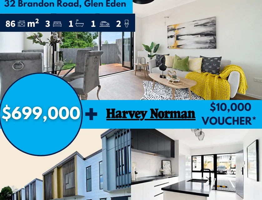 11/32 Brandon Road, Glen Eden, Waitakere City, 3房, 1浴, Townhouse
