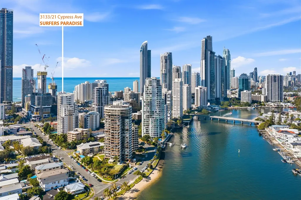 Surfers Paradise 2 Slaapkamer Sunny, North East facing 2 Bedroom Apartment