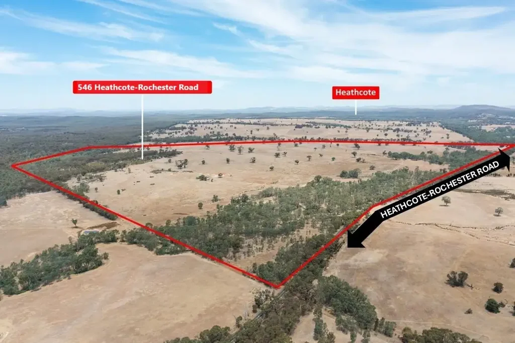 Heathcote 414 ACRES OF GRAZING LAND