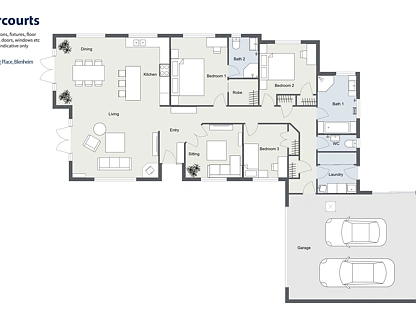 18 Avening Close, Blenheim, Marlborough, 3房, 2浴, 独立屋